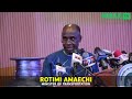 Rotimi Amaechi gives a summary of the Buhari Administration | Legit TV