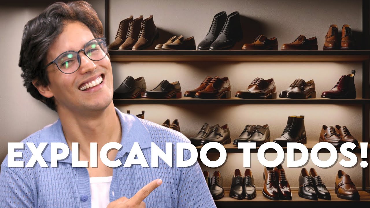 O GUIA COMPLETO dos sapatos MASCULINOS