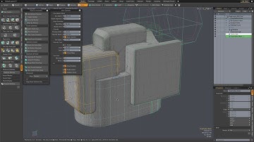 MODO MeshFusion - FlexFuse Kit - Frozen Duplicates