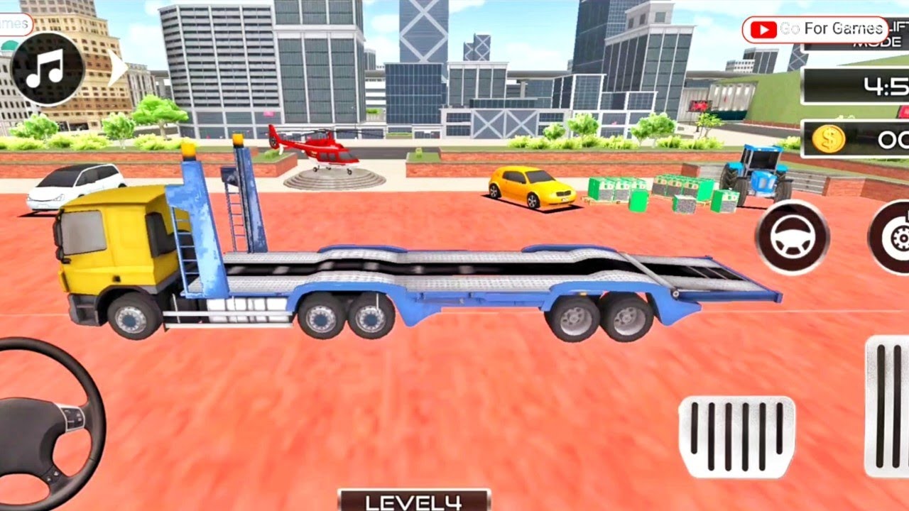 Truck Driving Simulator Game Transport Truck Game Android Gameplay YouTube