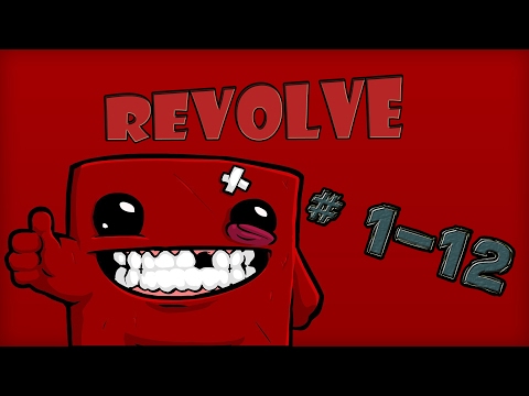 SuperMeatBoy - # 1-12 Revolve (быстрое прохождение)