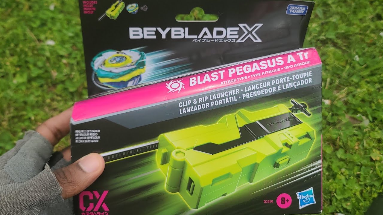HAS-NEIGH-NEIGH! NEW Hasbro Beyblade X Blast Pegasus Clip & Rip