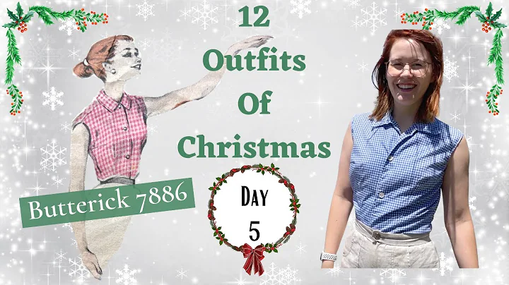 The Perfect Vintage Blouse! Butterick 7886