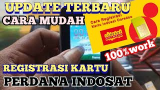 UPDATE TERBARU 2022,CARA REGISTRASI KARTU PERDANA INDOSAT VIA SMA 4444, MUDAH SIMPLE 100%WORK screenshot 1