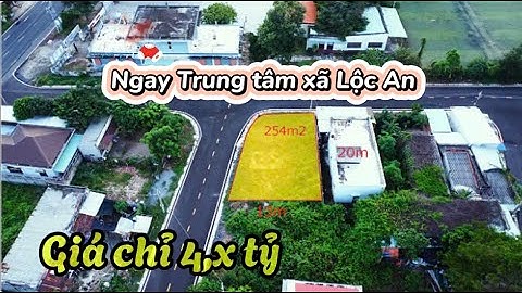 BÁN ĐẤT NGAY BIỂN LỘC AN - HUYỆN ĐẤT ĐỎ - BRVT. Cách đường ven biển chỉ 50m gần bờ kè