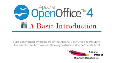 Open Office Writer - The Basics