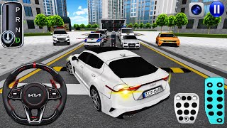 KIA K5 Police Chase 😱🚨 | Insane City Traffic Driving Gameplay | Car Driving Simulator screenshot 3