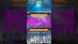 [ALTA MEDIA] Transparent LED Display at Em Xinh Say Hi Concert #2