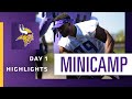 Full Highlights From the Minnesota Vikings First Minicamp Practice