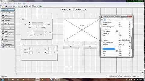 Tutorial matlab Gerak Parabola oleh Jaya Sinaga