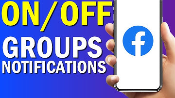 How To Turn On/Off Groups Notifications On Facebook App