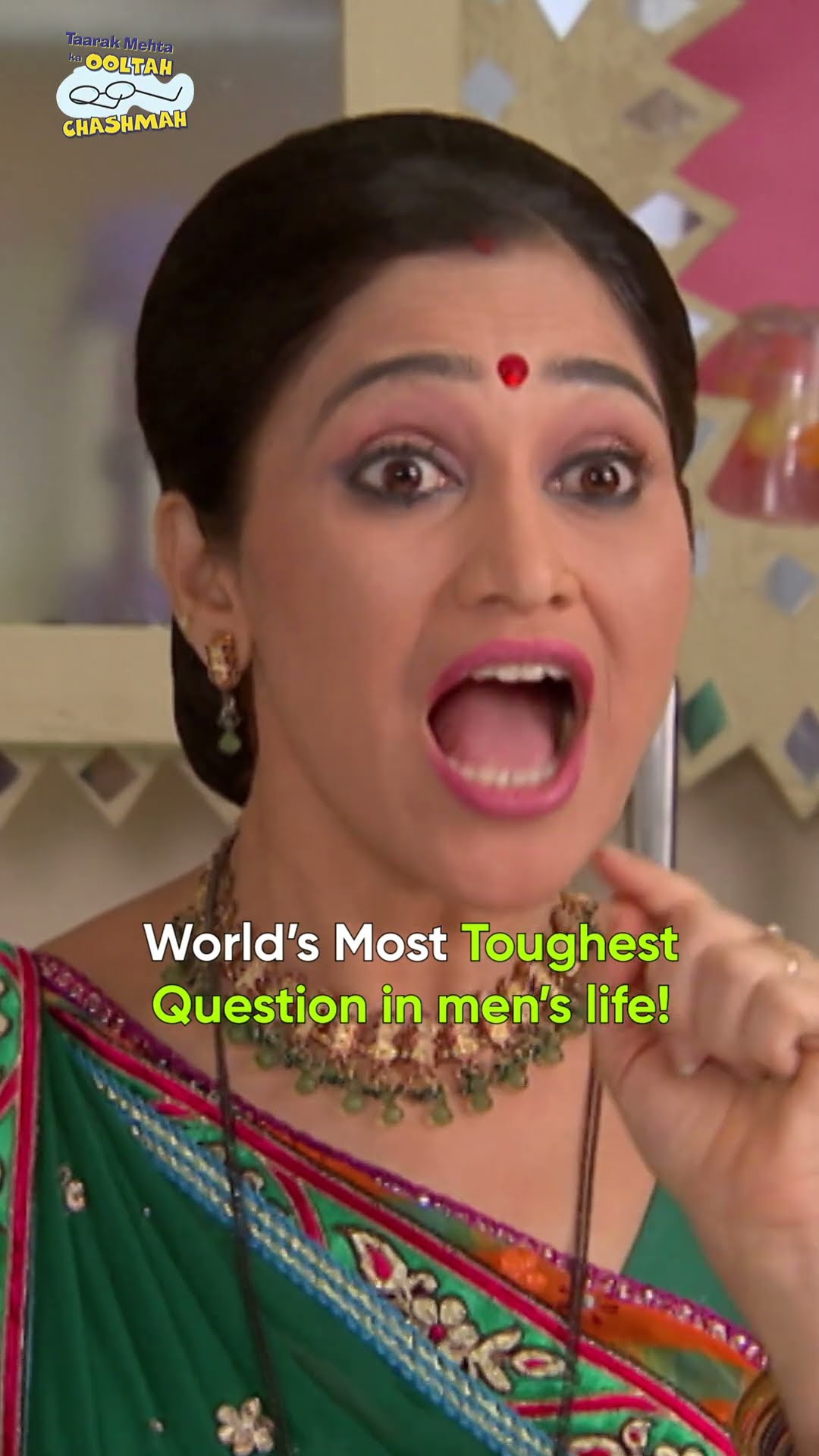 World's Toughest question!#tmkoc #relatable #comedy  #funny #valentinesday #funnyvideo