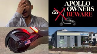 Apollo Go Scooter: The Rear Tire Reality Vlog