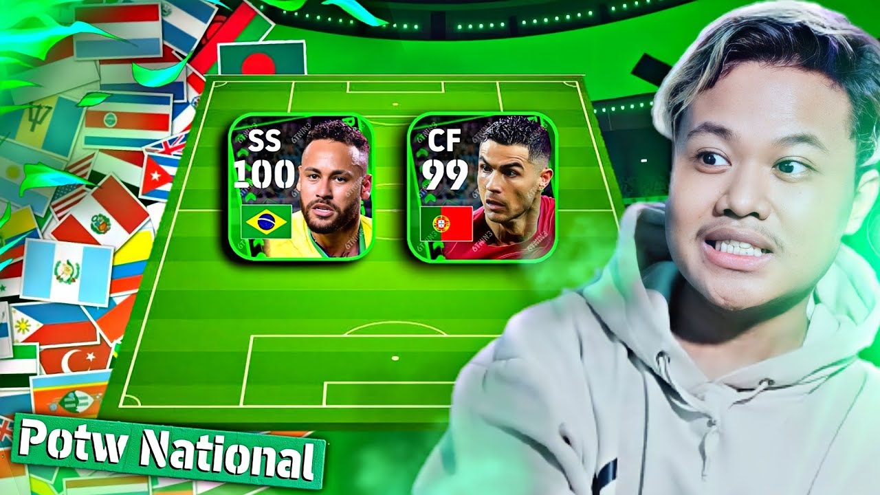 GOKIL!! GUA SUSUN FULL SKUAD POTW NEGARA DI EFOOTBALL 2024 MOBILE LANGKA BANGET