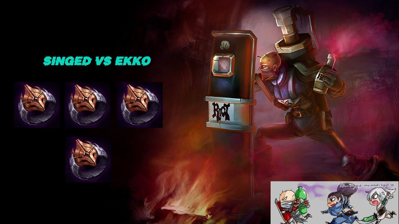 How To Carry Bronze   Singed Vs Ekko