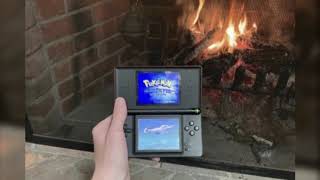 you&#39;re playing pokemon heartgold/soulsilver next to a fireplace