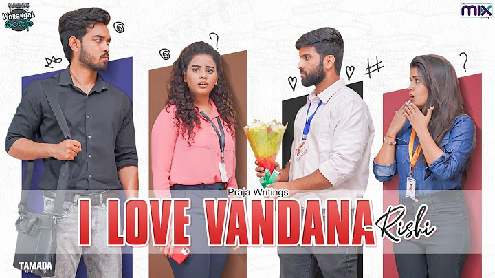 I Love Vandana || Warangal Vandhana || The Mix By Wirally || Tamada Media