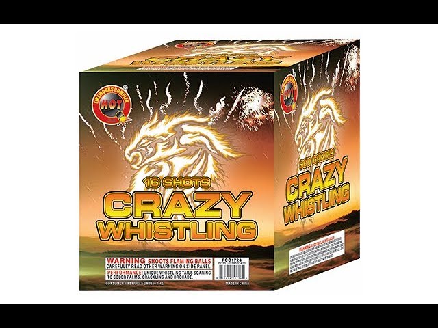 CRAZY WHISTLING 16 SHOT - HOT FIREWORKS - FCC1724 - YouTube