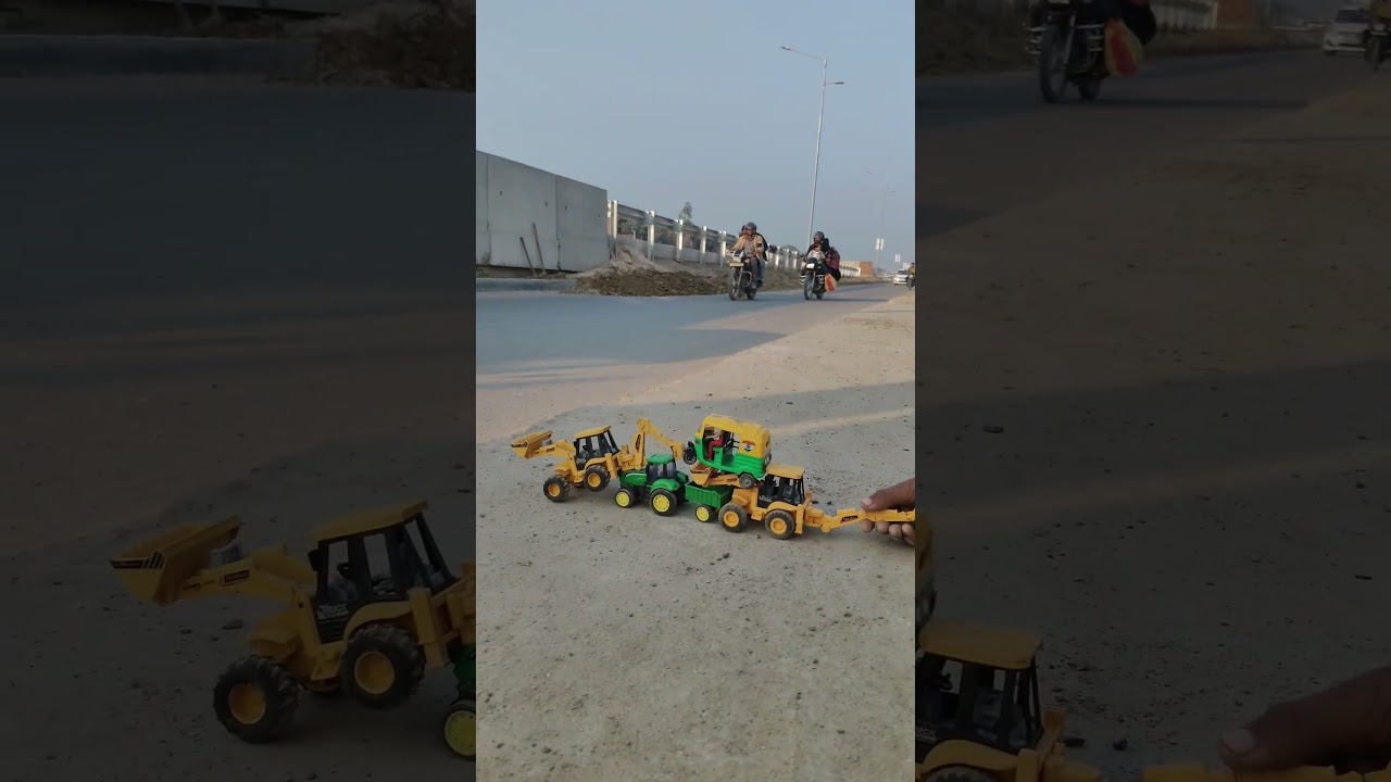 Remote Control Jcb And Dumper Truck Unboxing And Testing Short Video ||