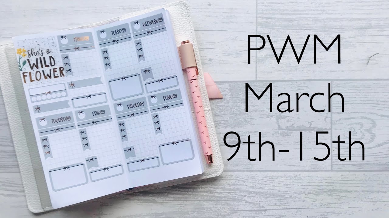 Plan With Me | PP Weeks ft. Josephine Bow Design