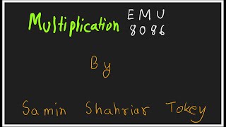 20. Multiplication Using EMU 8086 Wealth