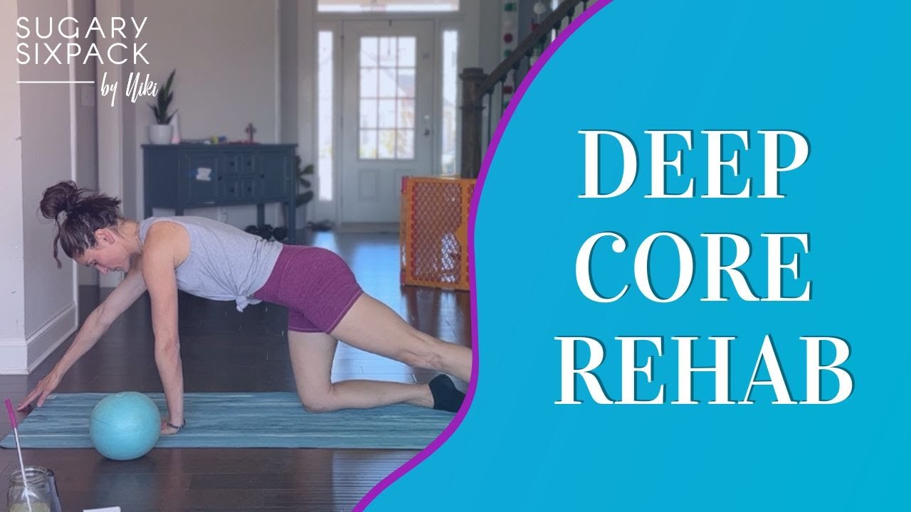 6 Minute Deep Core Breathwork & Movement | Postpartum Core Rehab - YouTube