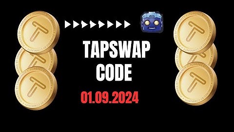 TapSwap Code 01.09.2024