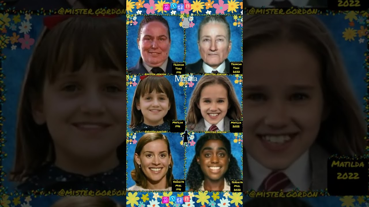 Matilda 1996 Vs Matilda 2022/TikTok Challenge Humor. 