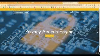 Projects Search Engine in Python Django