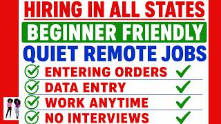 Work From Home Jobs Overview: Entering Orders, Data Entry & More (No Experience Needed)