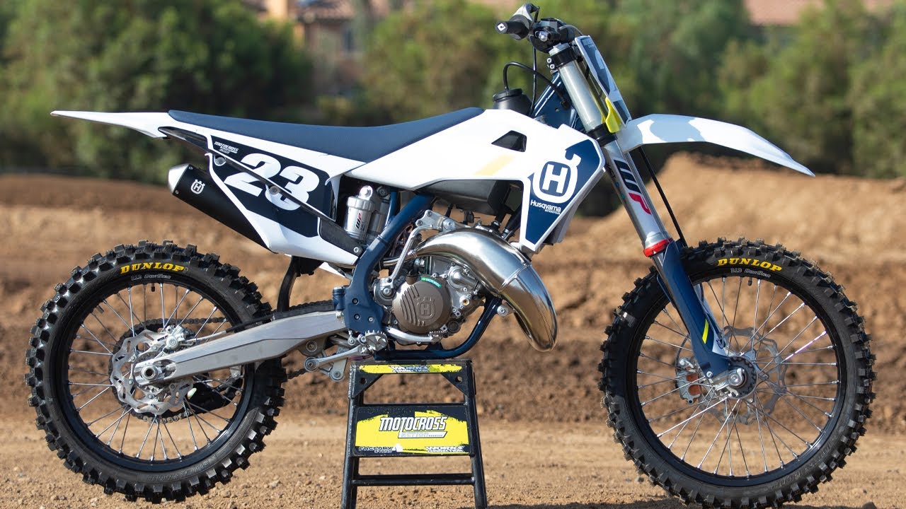 2022 Husqvarna TC125 Two Stroke TESTED - Motocross Action Magazine