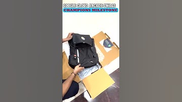 🎁champion swags unboxing google cloud arcade champion milestone swags 2025🎮🏆#unboxing #unboxingvideo