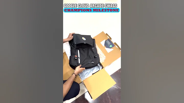 🎁champion swags unboxing google cloud arcade champion milestone swags 2025🎮🏆#unboxing #unboxingvideo