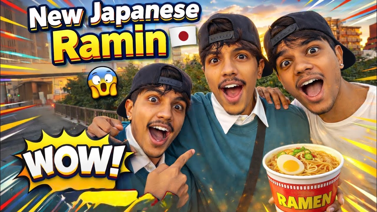 First Time New Japanese Ramin Try Gare 🤤 🇯🇵