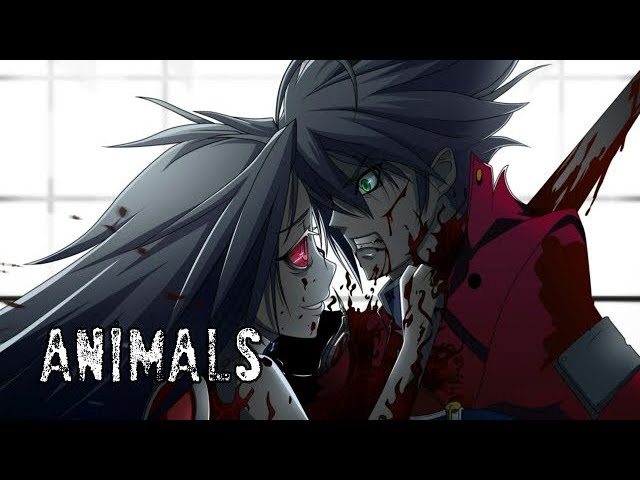 「Nightcore」→ Animals - Maroon 5 ~ [Lyrics] class=