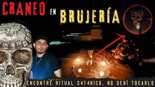 ENCONTRE UN CRANEO AZTECA EN UN RITUAL /NO DEBI TOCARLO!!!