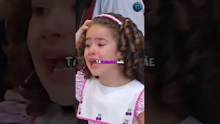 MAISA BATEU A CABEÇA E CHOROU NO PROGRAMA #shorts #maisa #silviosantos