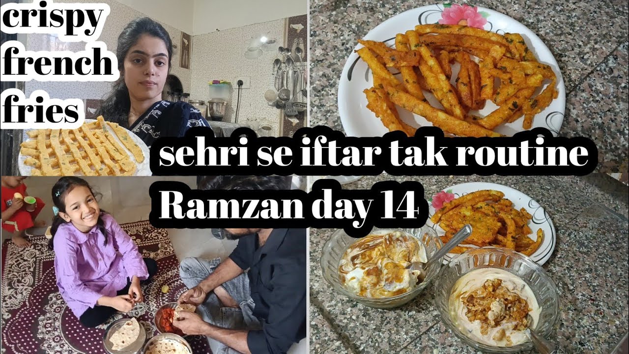 sehri se iftar tak  routine | Ramzan day 14 || mubasira Pathan vlog || 