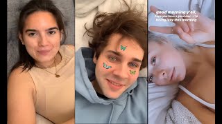 Natalie Tries To Kiss David Dobrik - Vlog Squad Ig Stories 32