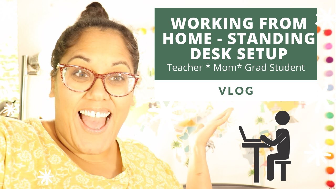 Working from home - Changing up my home office space - YouTube