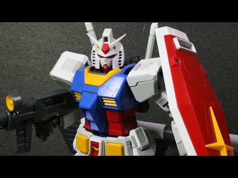 バンダイ 1/100 MG RX-78-2 ガンダム Ver.3.0 プラモデル 未塗装素組み