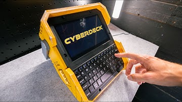 Een Cyberdeck bouwen - DIY draagbare pc