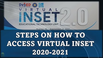 STEPS ON HOW TO ACCESS/ ENROL IN VIRTUAL INSET 2.0
