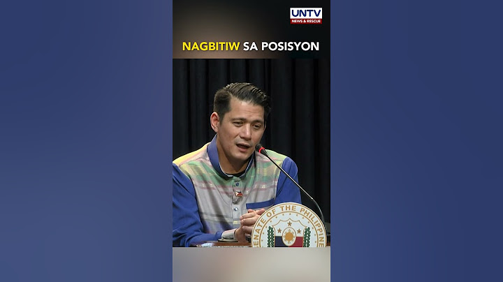 Sen. Robin Padilla, nagbitiw bilang executive vice president ng PDP-Laban