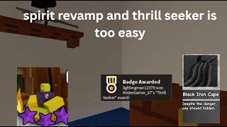 Roblox Residence Massacre: Thrill Seeker is too easy
