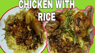 CHICKEN WITH RICE || MASBOS DIYAY in Arabic