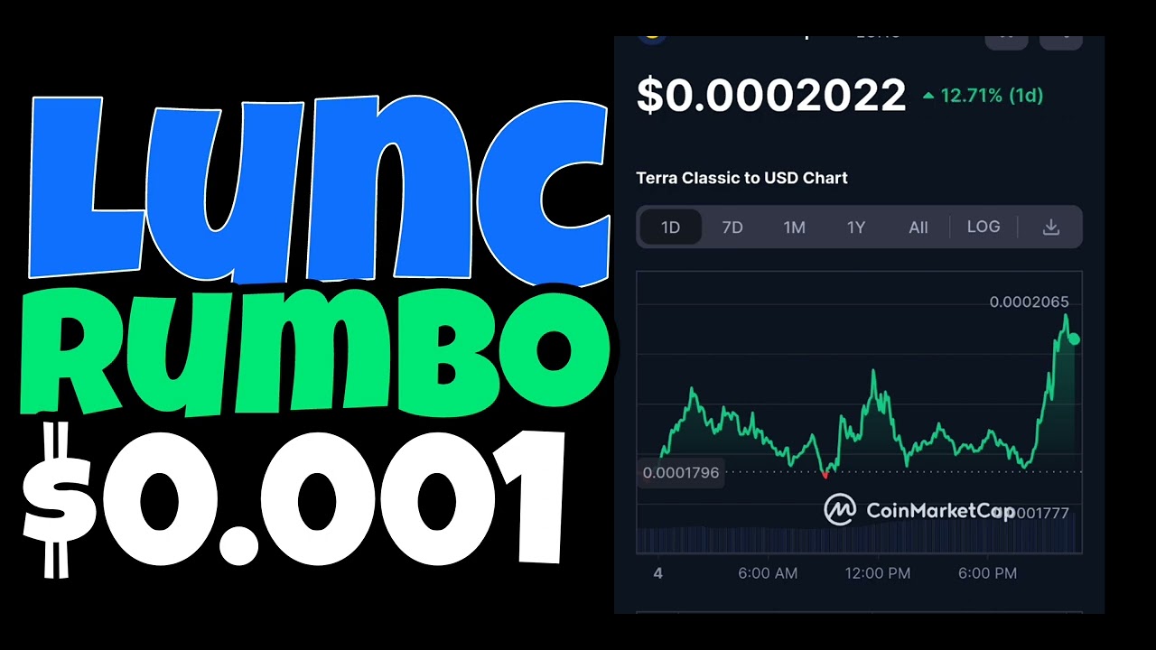 LUNC Terra Luna Classic Rumbo$0.001 #lunc