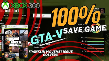 How to install 100% Save Game GTA 5 on Xbox360 (2024) GTA V | All Missions Completed | Complete Map