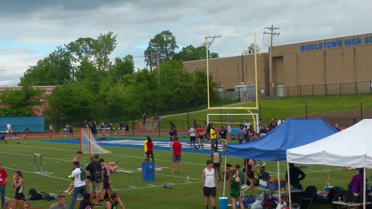 4X100M relay race at Middletown, NY