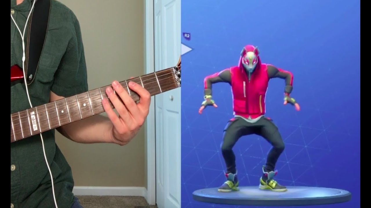 Fortnite Breakdown Emote on ELECTRIC GUITAR! YouTube